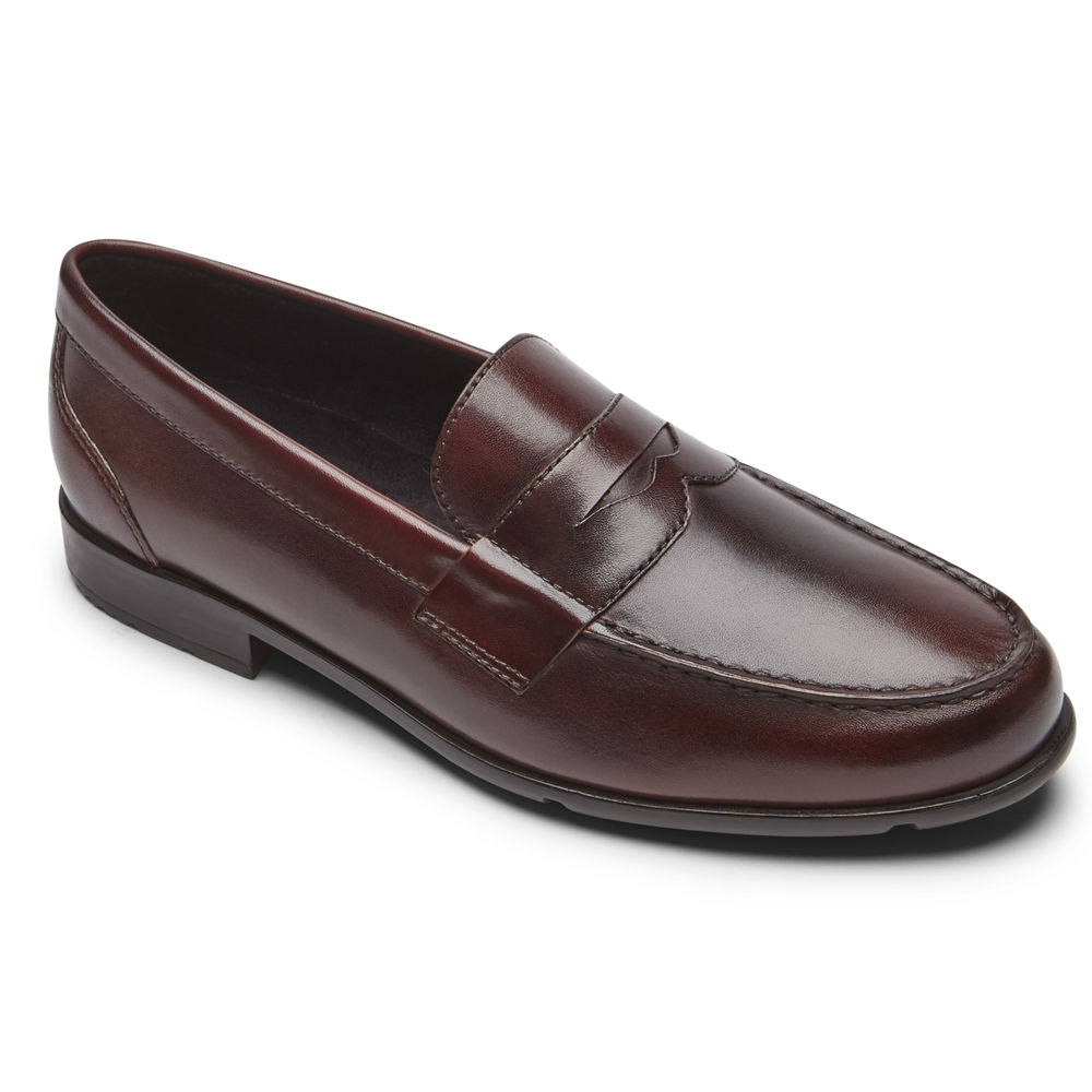 Rockport Loafers Herre Mørke Brune - Classic Penny - SFYL65483